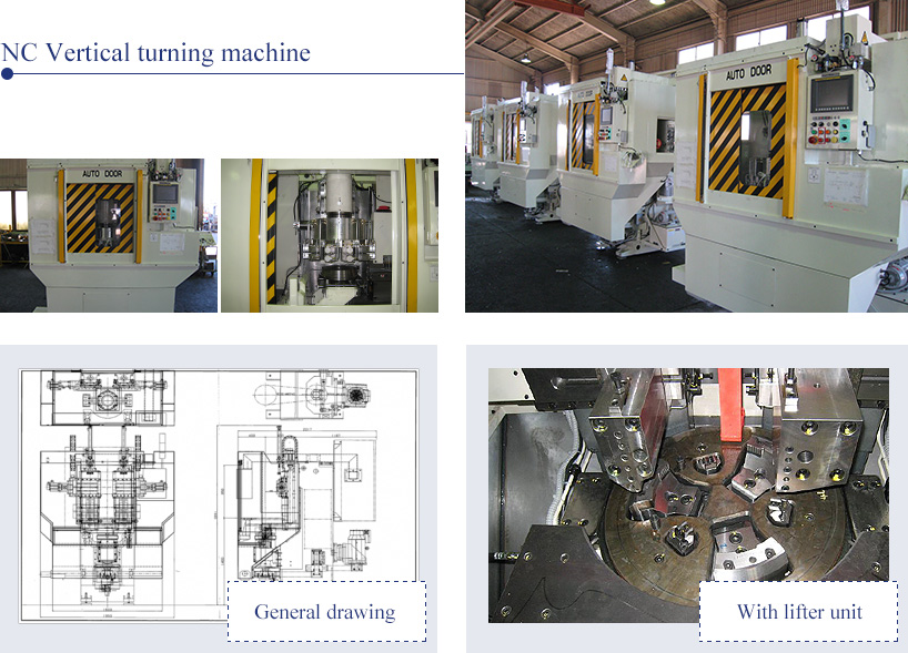 NC Vertical turning machine
